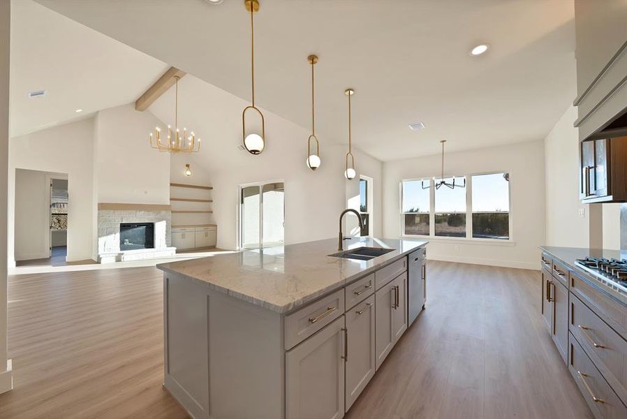 Furnished interior view inside a new home in , Weatherford (Image 5). Furnished interior view inside a new home in , Weatherford (Image 5).