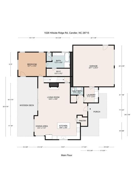 2D floor plan layout of this home in , Candler, NC (Image 5). 2D floor plan layout of this home in , Candler, NC (Image 5).