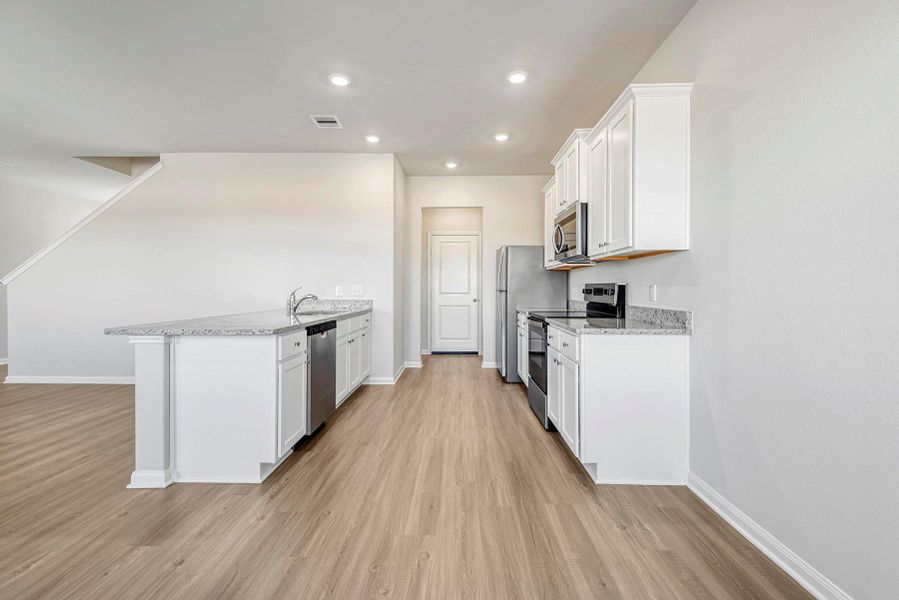 Furnished interior view inside a new home in Wayside Village, Houston (Image 9).