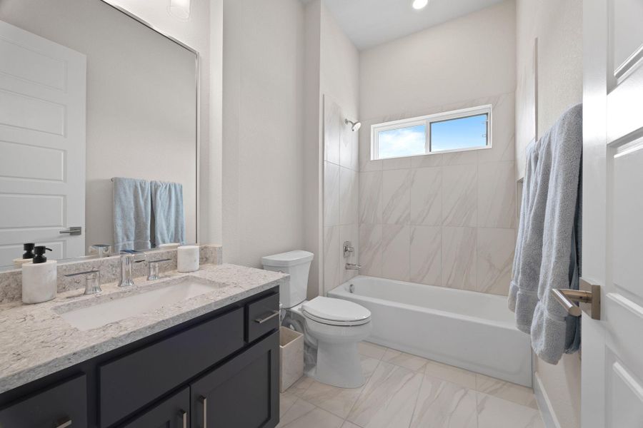 Furnished interior view inside a new home in , Austin (Image 28).