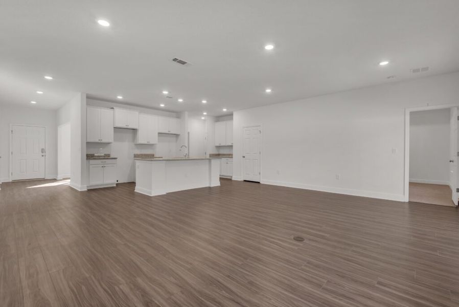 Representative unfurnished interior of a home built from the Ariana by Holiday Builders in Sanborn Hill, Milton (Image 6). Representative unfurnished interior of a home built from the Ariana by Holiday Builders in Sanborn Hill, Milton (Image 6).