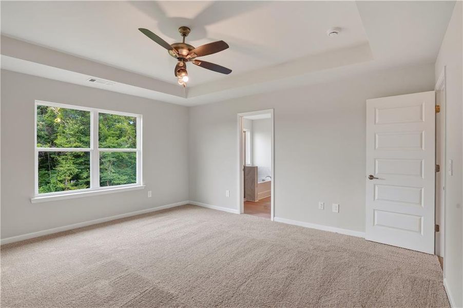 Spacious, unfurnished interior of a new home in Austin Ridge, Commerce (Image 40). Spacious, unfurnished interior of a new home in Austin Ridge, Commerce (Image 40).