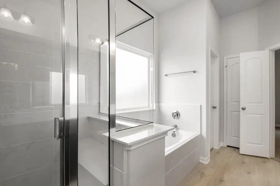 Furnished interior view inside a new home in , Bay City (Image 10). Furnished interior view inside a new home in , Bay City (Image 10).