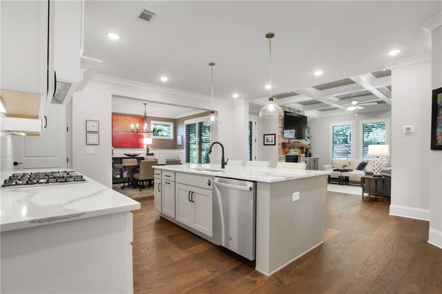 Furnished interior view inside a new home in , Cumming (Image 19). Furnished interior view inside a new home in , Cumming (Image 19).