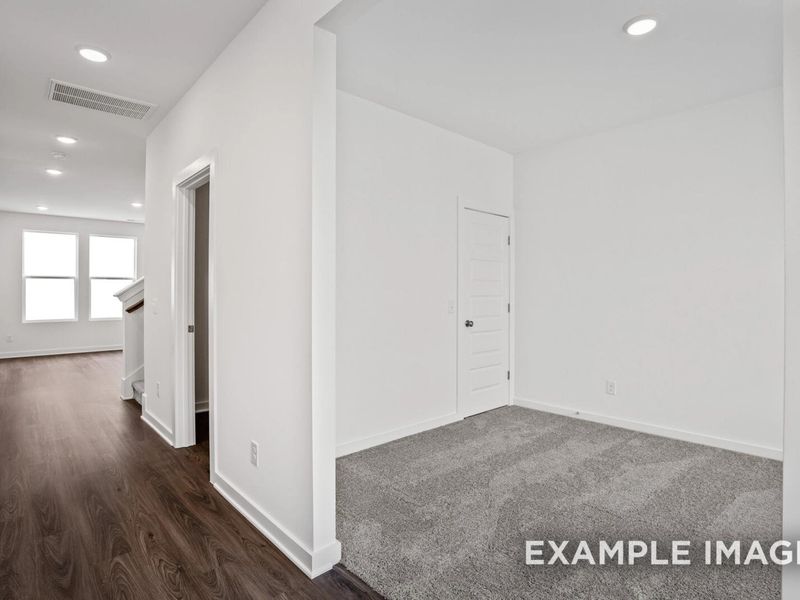 Representative unfurnished interior of a home built from the The Logan C by Davidson Homes LLC in Sage Farms, White House (Image 19).