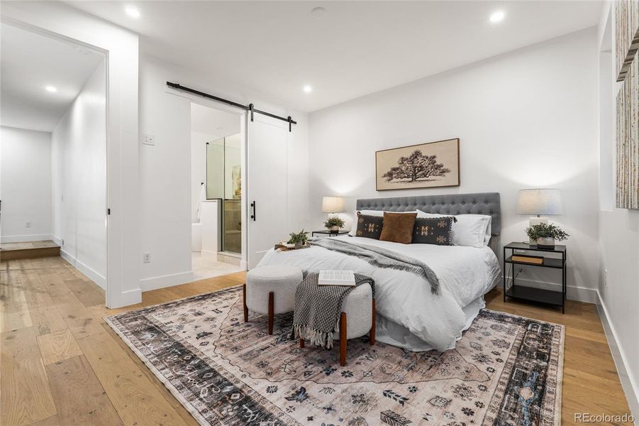 Furnished interior view inside a new home in , Denver (Image 30).
