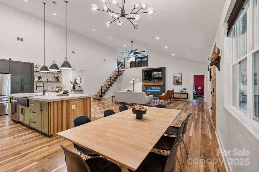 Furnished interior view inside a new home in , York (Image 30).