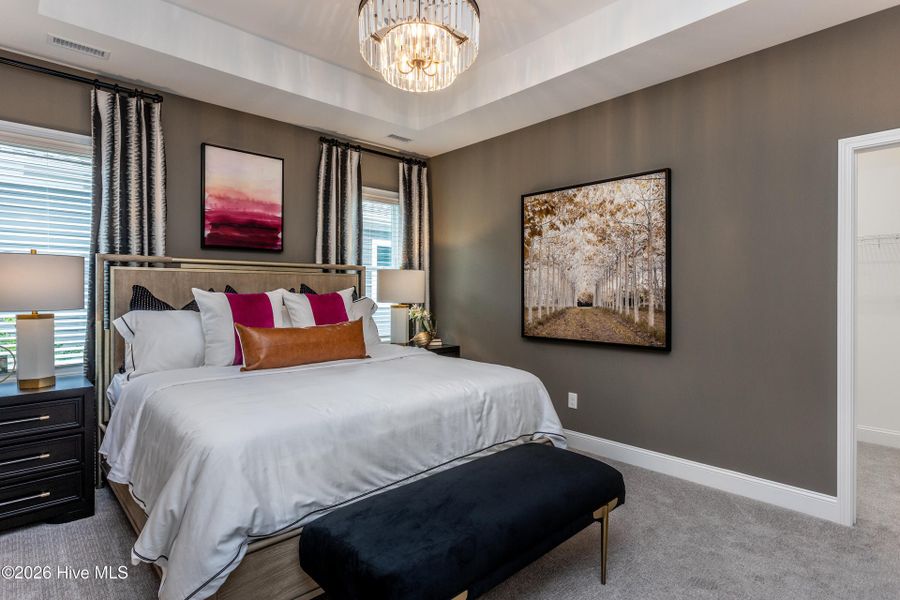 Furnished interior view inside a new home in Coastal Haven, Leland (Image 17).