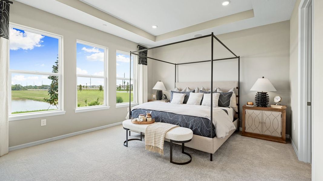 Representative furnished interior of a home built from the Grenada by Taylor Morrison in Indigo Creek, Apollo Beach (Image 6).