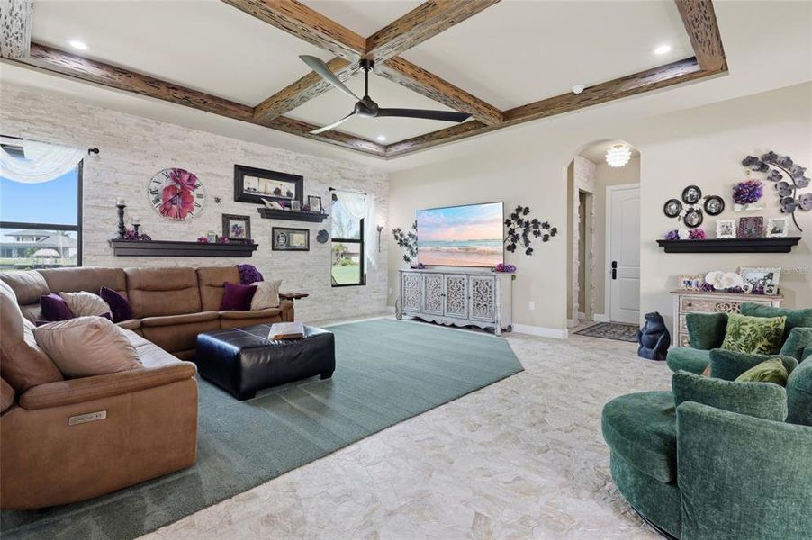Furnished interior view inside a new home in , Cape Coral (Image 5).