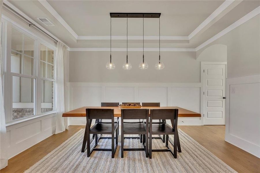 Furnished interior view inside a new home in , Marietta (Image 11).