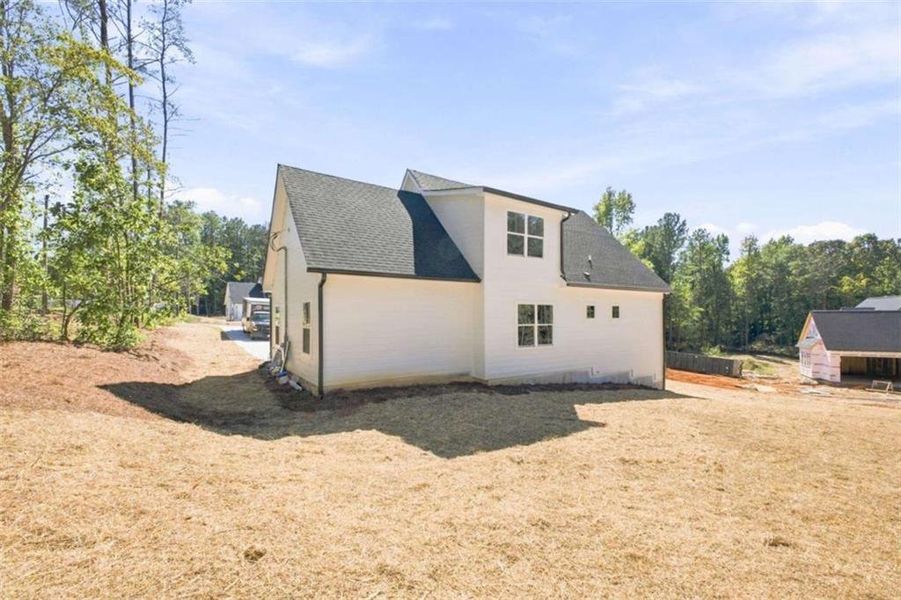 Exterior details and patio area of a home in , Rockmart (Image 4). Exterior details and patio area of a home in , Rockmart (Image 4).