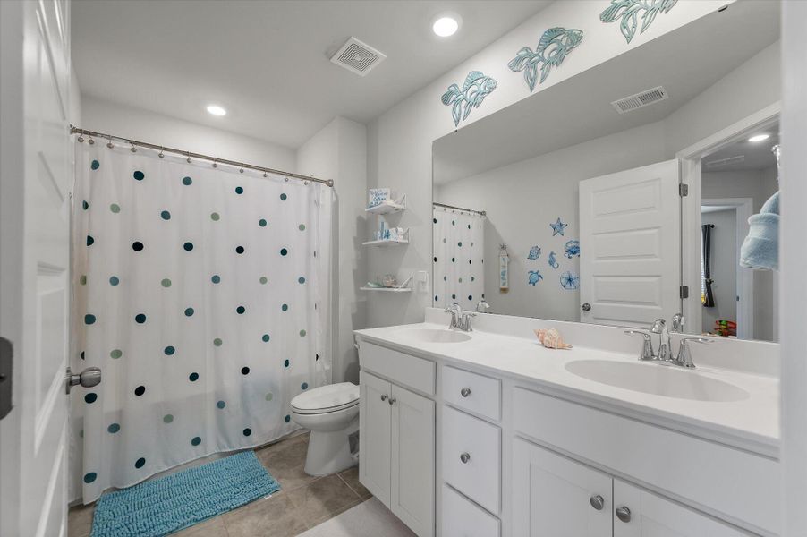 Furnished interior view inside a new home in , Johns Island (Image 15).