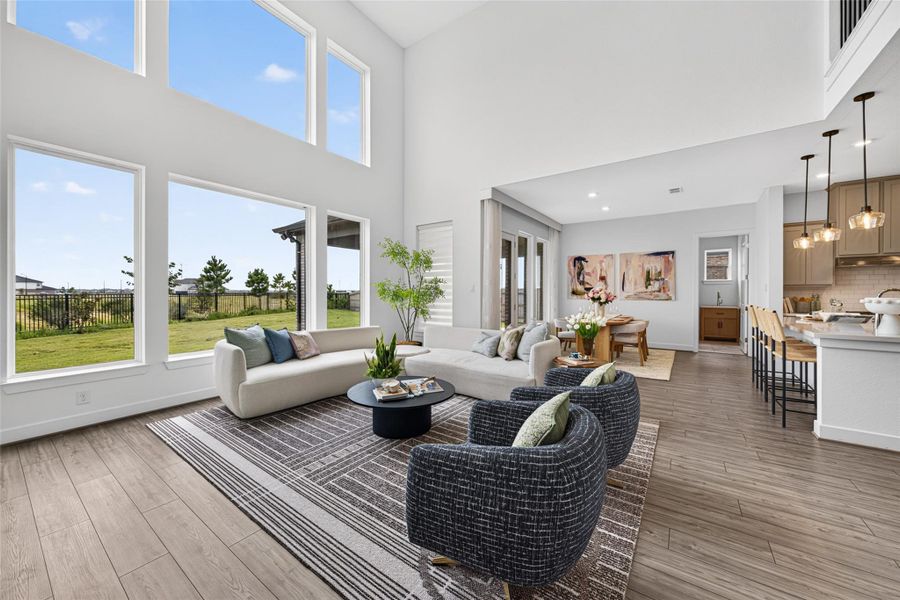 Furnished interior view inside a new home in , Cypress (Image 10). Furnished interior view inside a new home in , Cypress (Image 10).