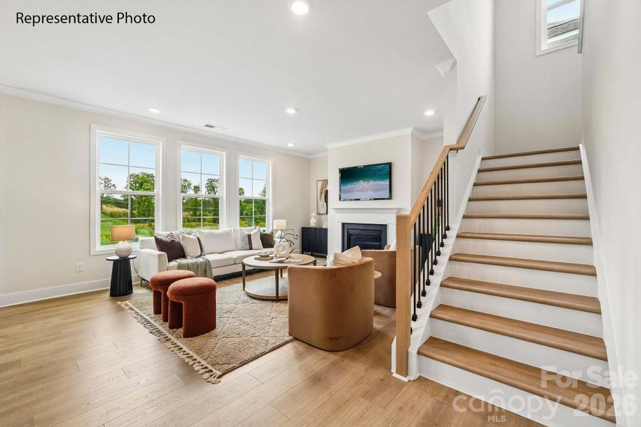 Furnished interior view inside a new home in Avalon of Gastonia, Gastonia (Image 5).