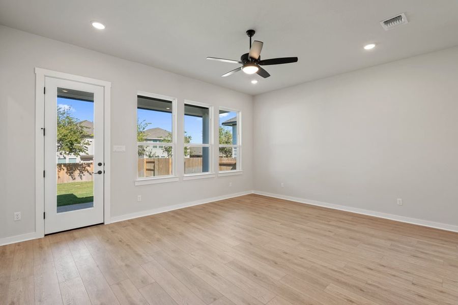 Spacious, unfurnished interior of a new home in Arbor Collection At Park Central, Georgetown (Image 34).
