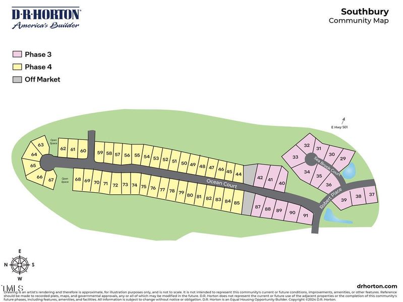 Southbury Site Map