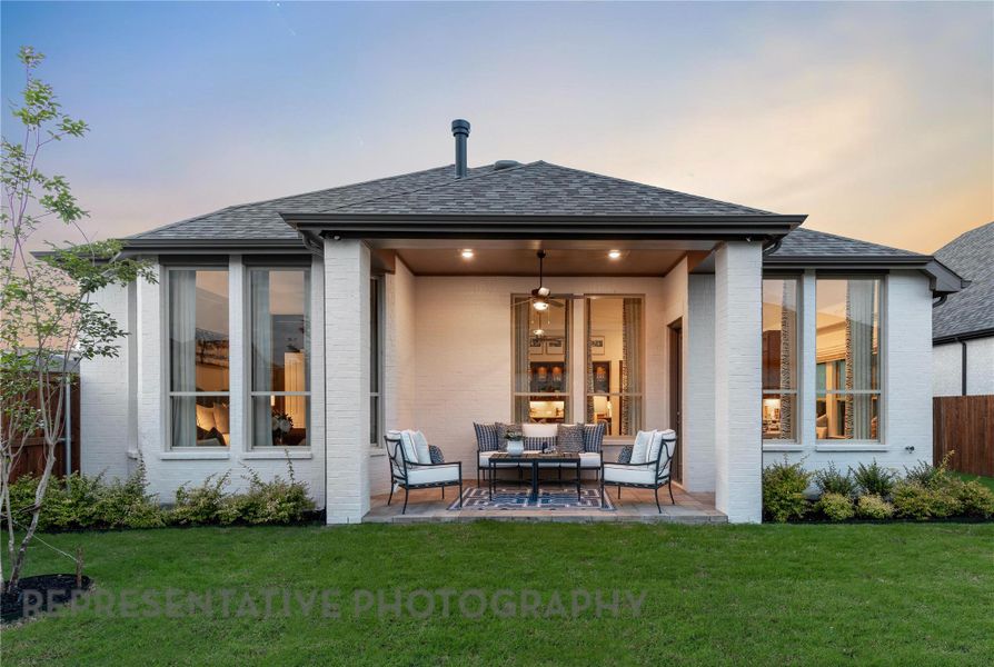 Exterior details and patio area of a home in , Brookshire (Image 21). Exterior details and patio area of a home in , Brookshire (Image 21).