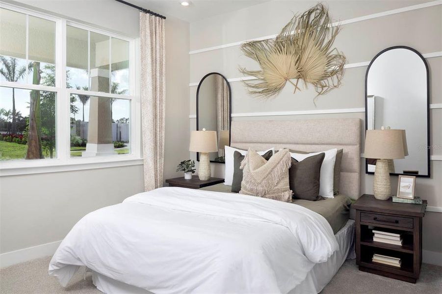 Furnished interior view inside a new home in Sunstone at Wellen Park, Venice (Image 10).