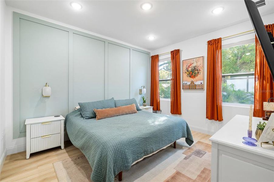 Furnished interior view inside a new home in , Tampa (Image 12). Furnished interior view inside a new home in , Tampa (Image 12).