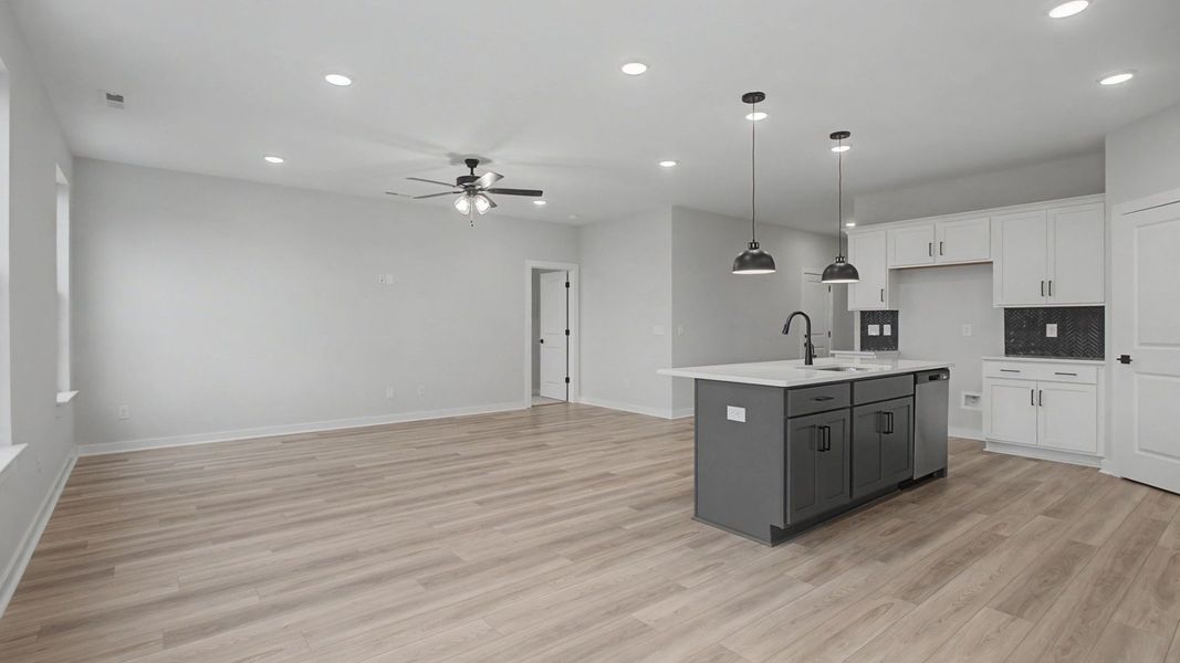 Representative furnished interior of a home built from the Greenwich by DRB Homes in McClure Farms, Columbia (Image 9). Representative furnished interior of a home built from the Greenwich by DRB Homes in McClure Farms, Columbia (Image 9).