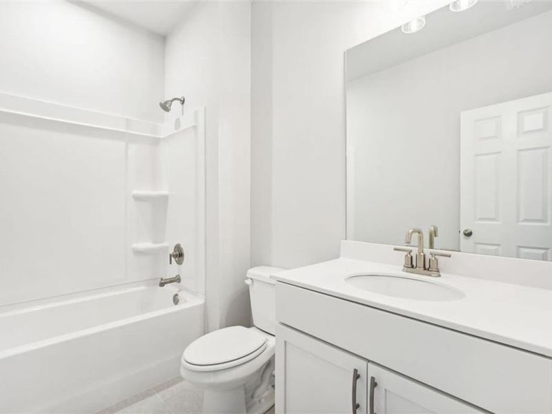 Furnished interior view inside a new home in Wehunt Meadows, Hoschton (Image 51).