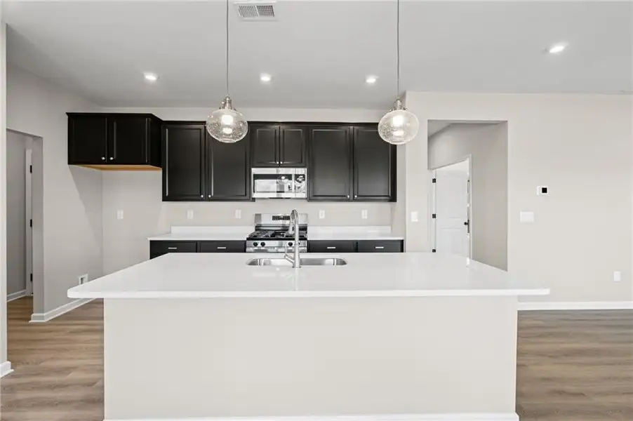 Furnished interior view inside a new home in Twin Lakes, Hoschton (Image 6). Furnished interior view inside a new home in Twin Lakes, Hoschton (Image 6).