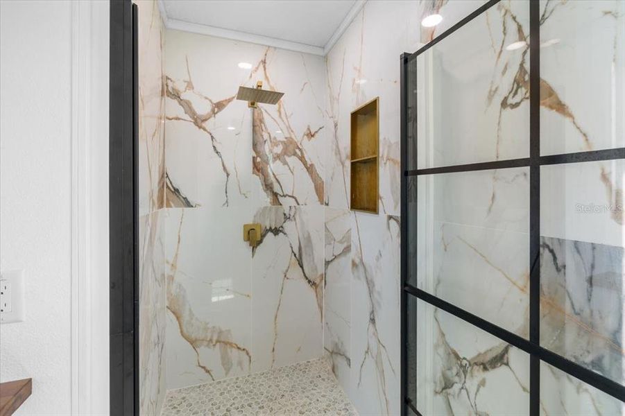 Close-up of interior finishes inside a home in , Hernando Beach (Image 23).