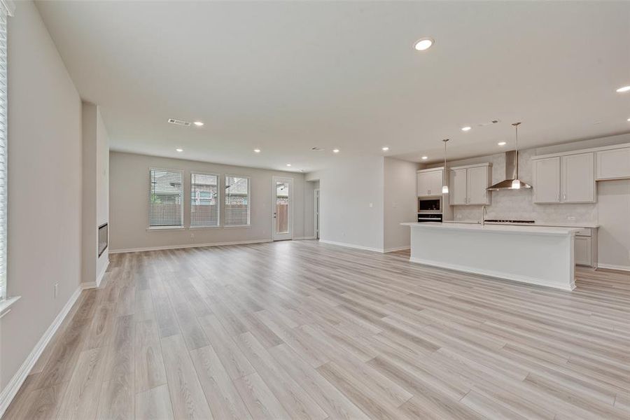 Spacious, unfurnished interior of a new home in Villages of Hurricane Creek, Anna (Image 22). Spacious, unfurnished interior of a new home in Villages of Hurricane Creek, Anna (Image 22).