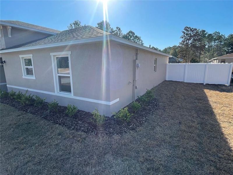 Exterior details and patio area of a home in , Palm Coast (Image 20).