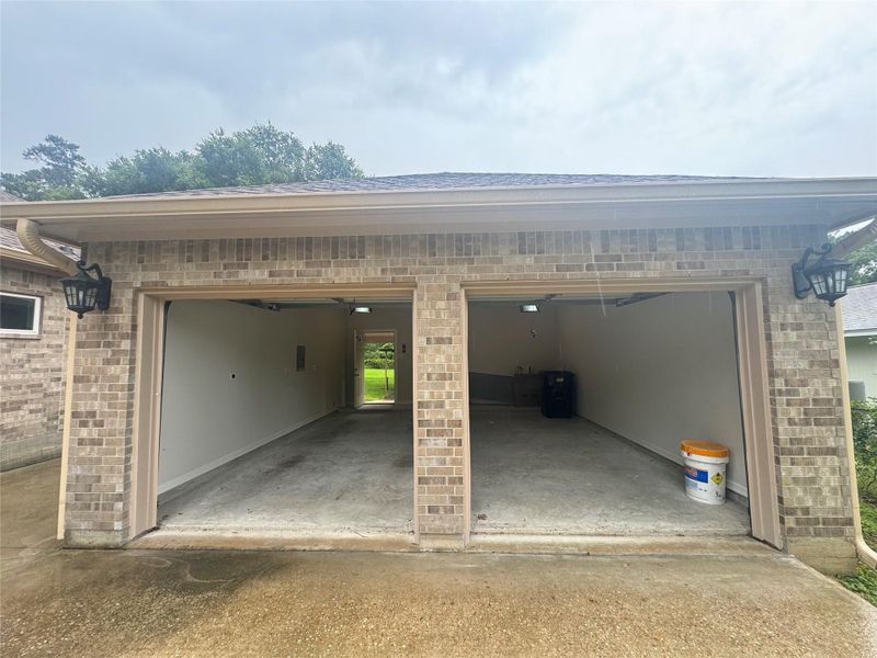 2 car garage