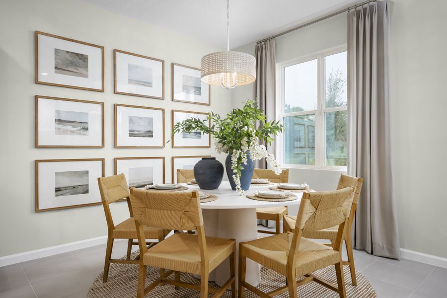 Representative furnished interior of a home built from the Dune by Risewell Homes in The Manors at Hodges Reserve, Howey-in-the-Hills (Image 9). Representative furnished interior of a home built from the Dune by Risewell Homes in The Manors at Hodges Reserve, Howey-in-the-Hills (Image 9).