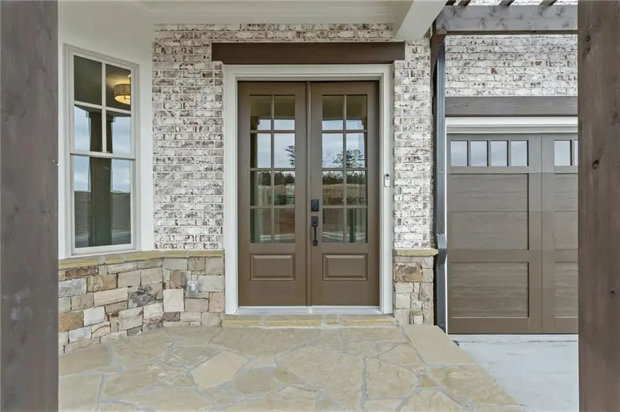 Exterior details and patio area of a home in Laurel View, Suwanee (Image 3). Exterior details and patio area of a home in Laurel View, Suwanee (Image 3).