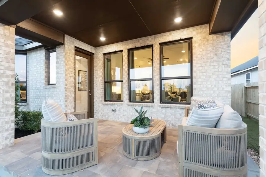 Representative Patio - some options shown