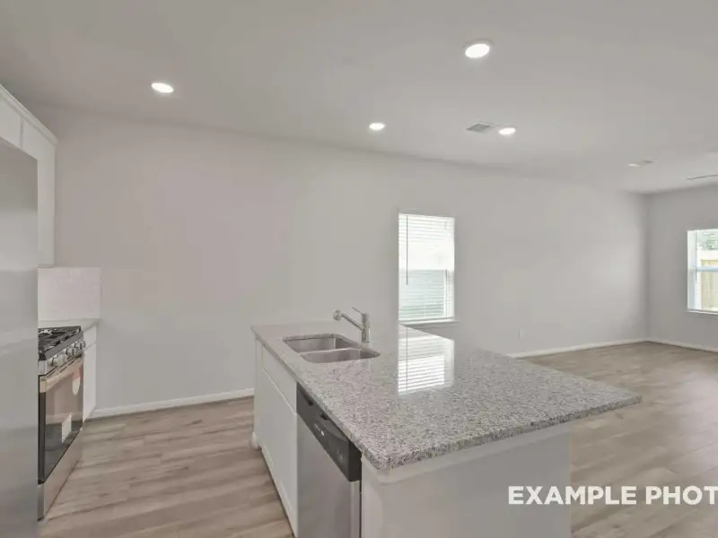 Furnished interior view inside a new home in Robins Landing, Houston (Image 4). Furnished interior view inside a new home in Robins Landing, Houston (Image 4).
