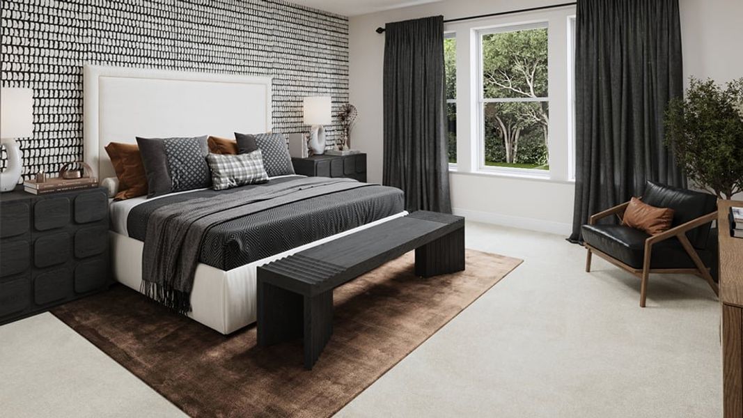 Representative furnished interior of a home built from the Nantucket by Taylor Morrison in Coasterra Community Group Page, Palmetto (Image 10).