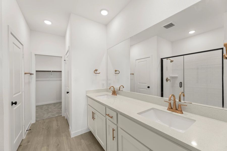 Primary Bathroom featuring the Serene Collection