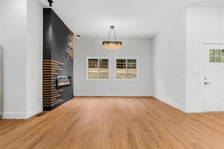 Spacious, unfurnished interior of a new home in , Atlanta (Image 22). Spacious, unfurnished interior of a new home in , Atlanta (Image 22).