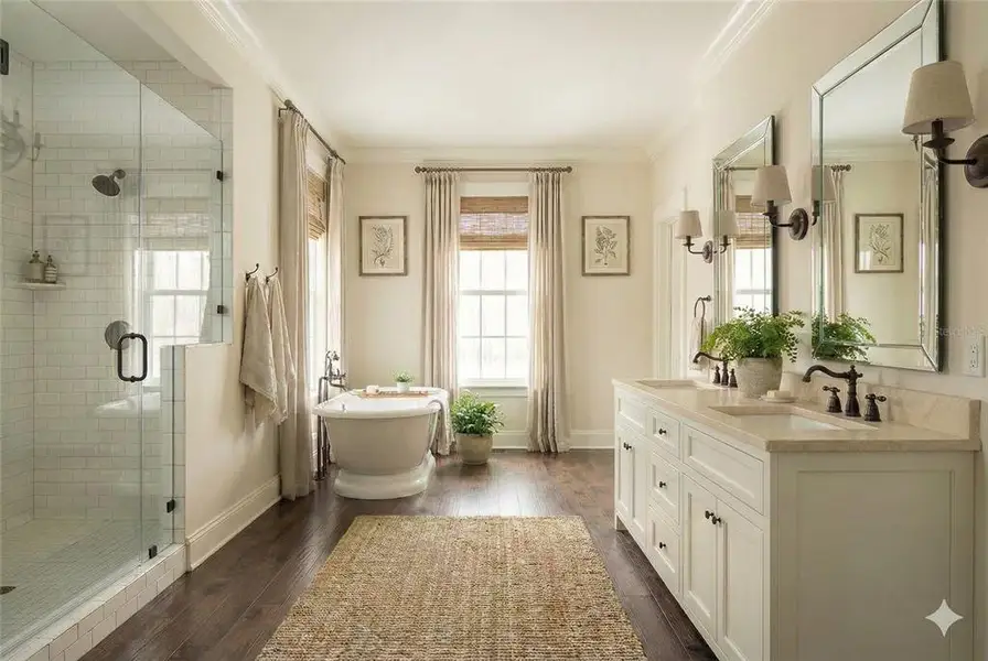 Furnished interior view inside a new home in , Orlando (Image 5).