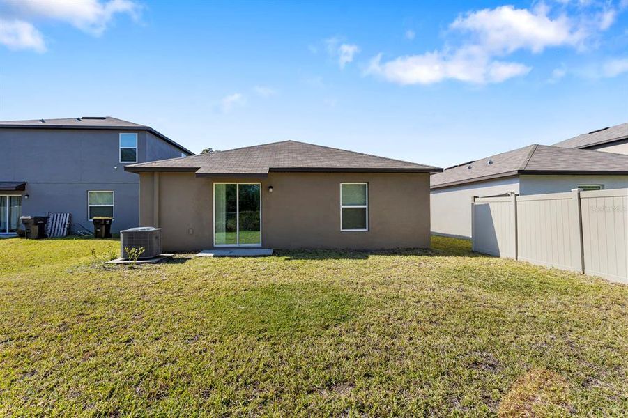 Exterior details and patio area of a home in , Lakeland (Image 3). Exterior details and patio area of a home in , Lakeland (Image 3).