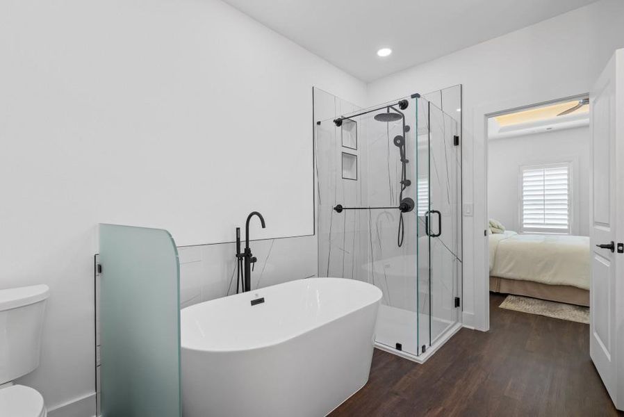 Furnished interior view inside a new home in , Stockbridge (Image 13).