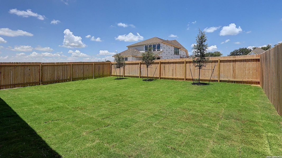 Exterior details and patio area of a home in Kallison Ranch, San Antonio (Image 4).