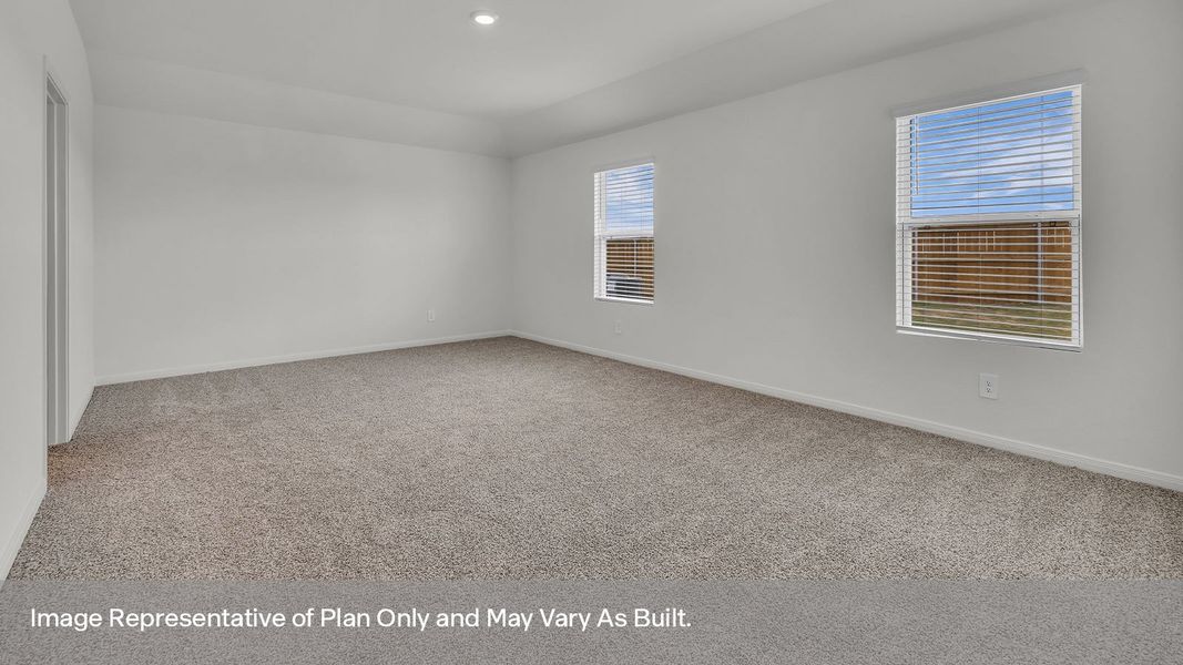 Spacious, unfurnished interior of a new home in Trace, San Marcos (Image 16). Spacious, unfurnished interior of a new home in Trace, San Marcos (Image 16).