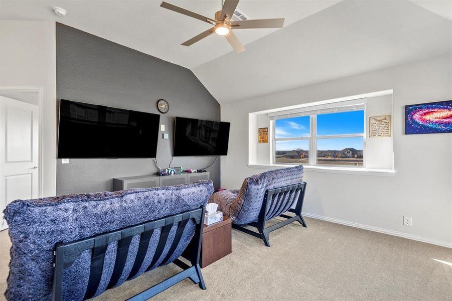 Furnished interior view inside a new home in The Grove, Midlothian (Image 26).