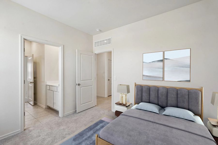 Representative furnished interior of a home built from the Prism by Starlight Homes in Stonebridge Manor, Waddell (Image 5).