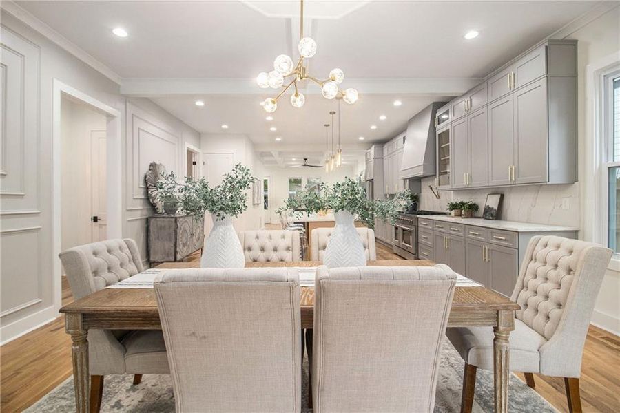 Furnished interior view inside a new home in , Atlanta (Image 40). Furnished interior view inside a new home in , Atlanta (Image 40).