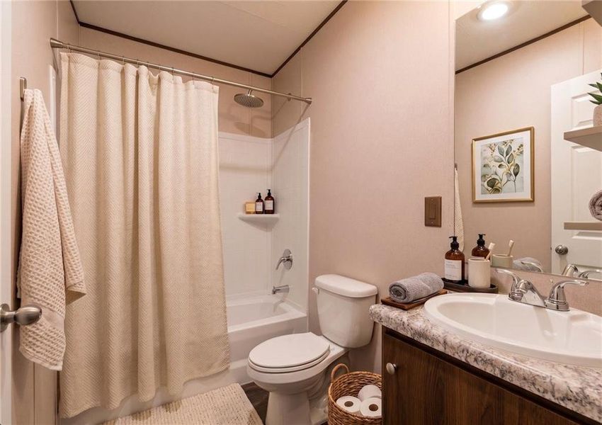 Furnished interior view inside a new home in , Dahlonega (Image 3).