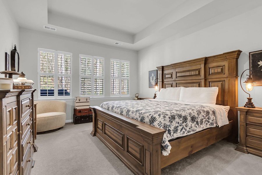 Furnished interior view inside a new home in Sweetgrass at Summers Corner: Arbor Collection, Summerville (Image 33).