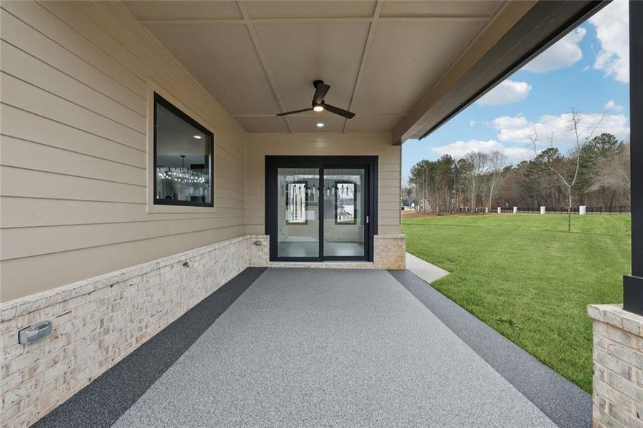 Exterior details and patio area of a home in , Auburn (Image 29).