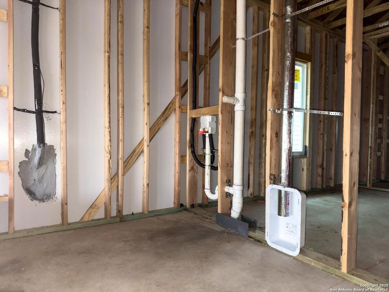 In-progress construction of a new home in Cordova Trails, Seguin, TX (Image 22).